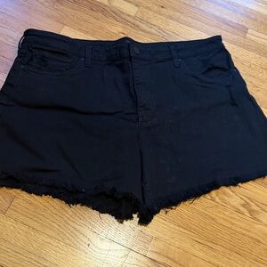 Kut from the Kloth Black Denim Shorts